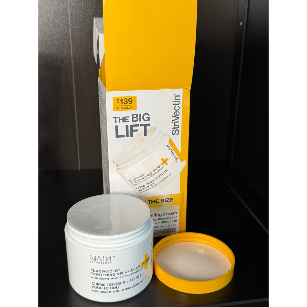 The Big Lift StriVectin TL Advanced Tightening Neck Cream Plus 3.4oz 100ml Jumbo